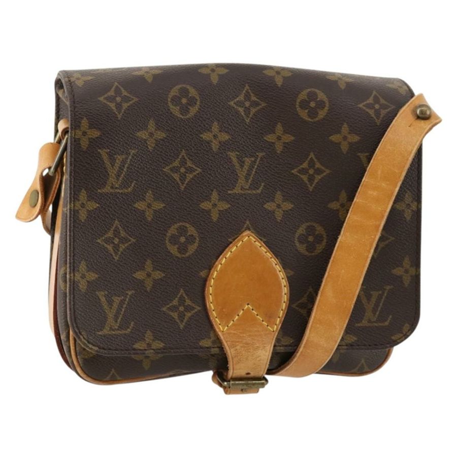 【日本直送】路易威登 Monogram Cartouchiere MM 肩背包 M51253 LV Auth 163323-0
