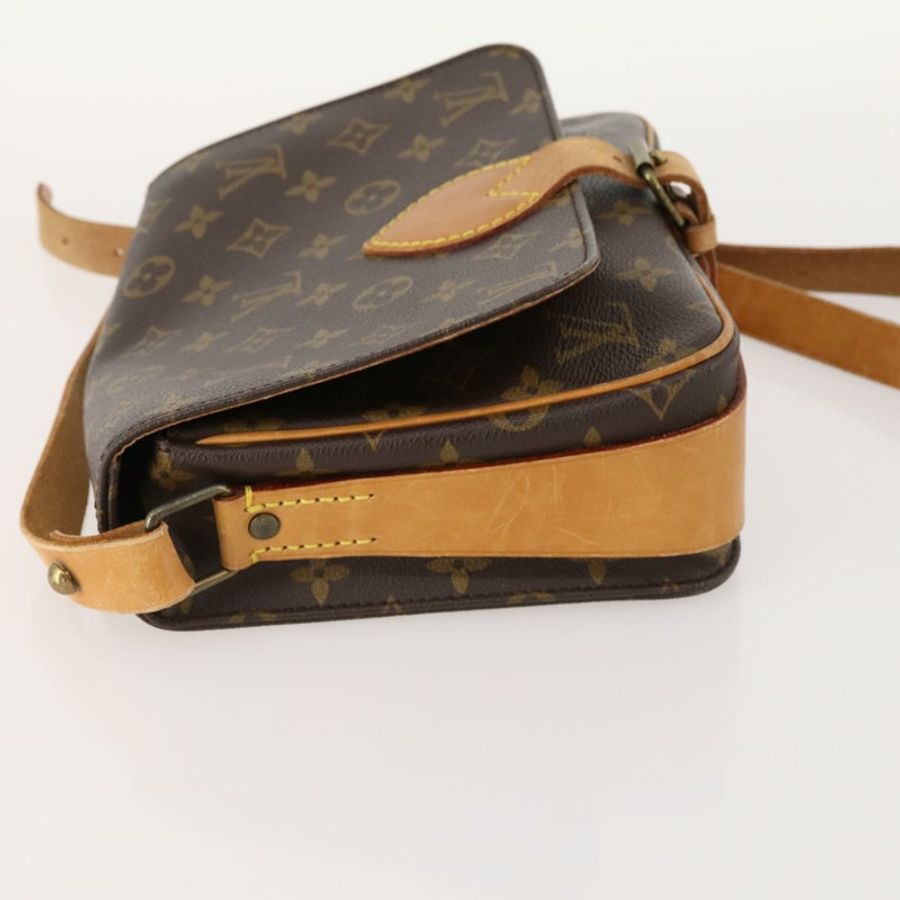 【日本直送】路易威登 Monogram Cartouchiere MM 肩背包 M51253 LV Auth 163323-3
