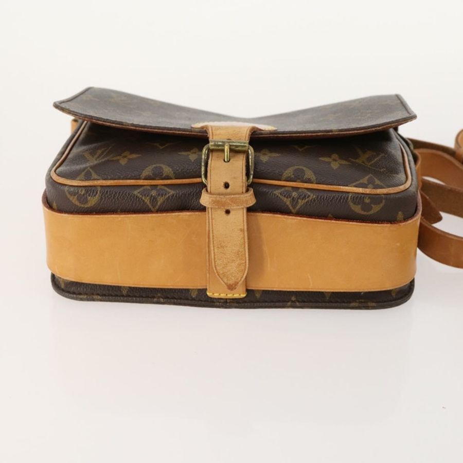 【日本直送】路易威登 Monogram Cartouchiere MM 肩背包 M51253 LV Auth 163323-4