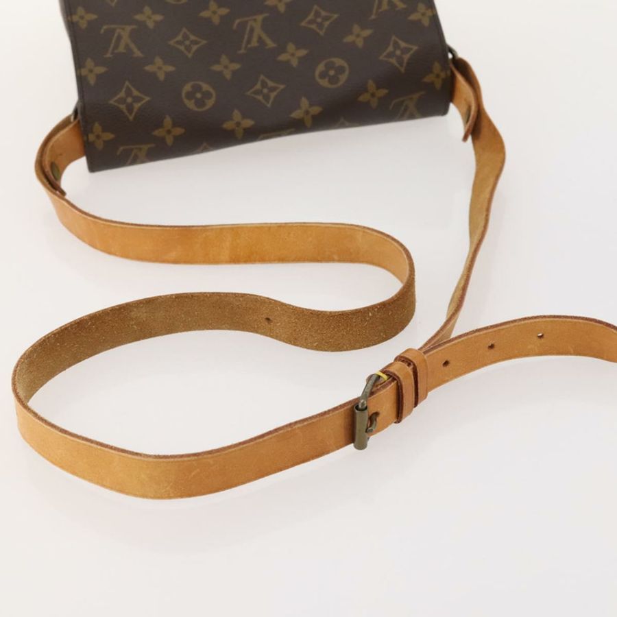 【日本直送】路易威登 Monogram Cartouchiere MM 肩背包 M51253 LV Auth 163323-6