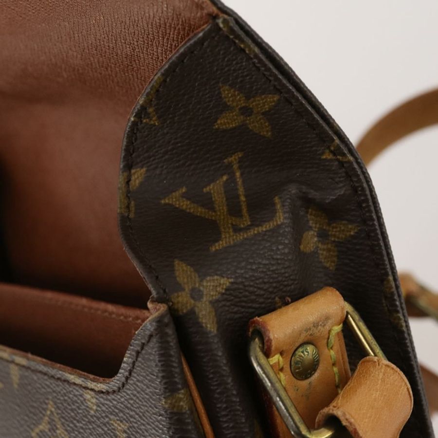 【日本直送】路易威登 Monogram Cartouchiere MM 肩背包 M51253 LV Auth 163323-9