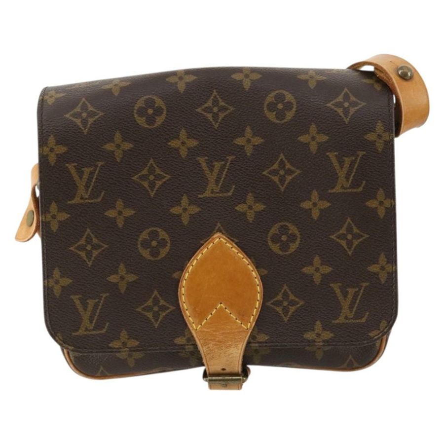 【日本直送】路易威登 Monogram Cartouchiere MM 肩背包 M51253 LV Auth 163323-12