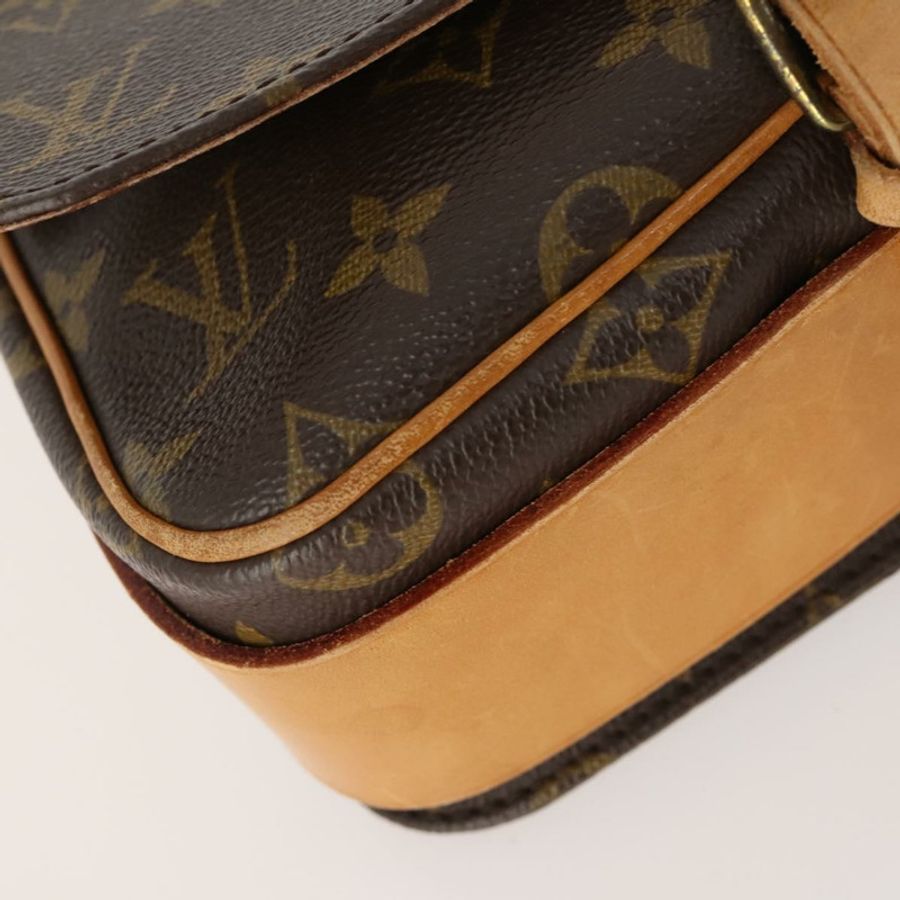 【日本直送】路易威登 Monogram Cartouchiere MM 肩背包 M51253 LV Auth 163323-14
