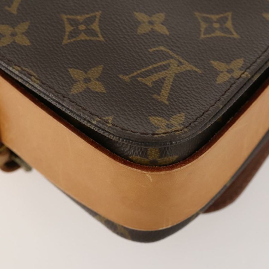 【日本直送】路易威登 Monogram Cartouchiere MM 肩背包 M51253 LV Auth 163323-15
