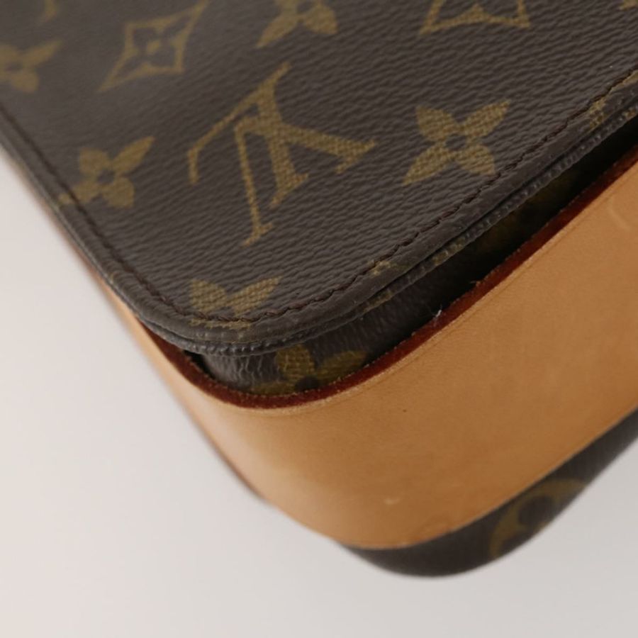 【日本直送】路易威登 Monogram Cartouchiere MM 肩背包 M51253 LV Auth 163323-16