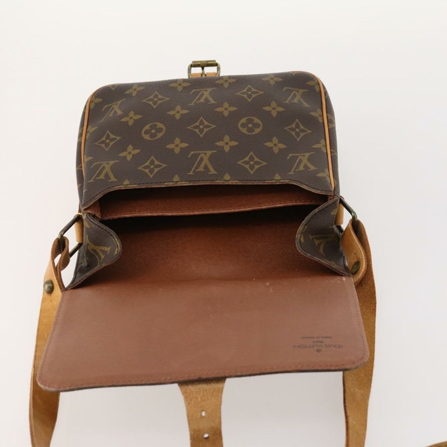 【日本直送】路易威登 Monogram Cartouchiere MM 肩背包 M51253 LV Auth 163323-18