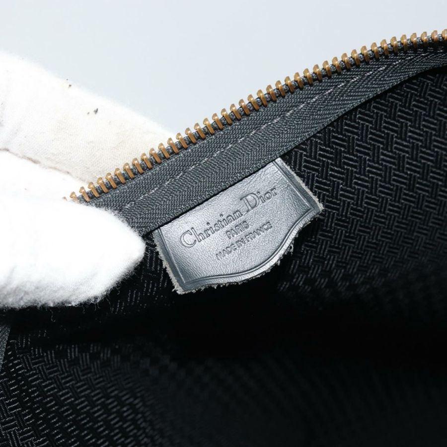 【日本直送】Christian Dior Trotter帆布波士頓包 尼龍 黑色 金色 正品 172840-10