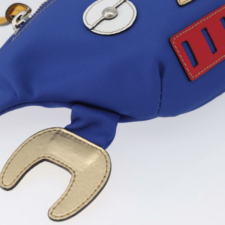 【日本直送】GUCCI 兒童腰包 尼龍 藍色 銀色 550771 正品 166242M-8