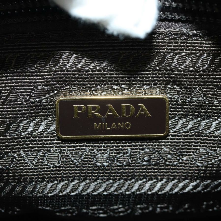 【日本直送】PRADA 尼龍皮革肩包 卡其色 金色 正品 ARZ154V-22