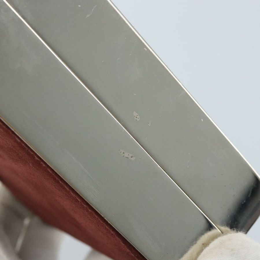 【日本直送】CELINE 馬銜扣鏈單肩包 麂皮 波爾多金 正品 ARZ301V-8