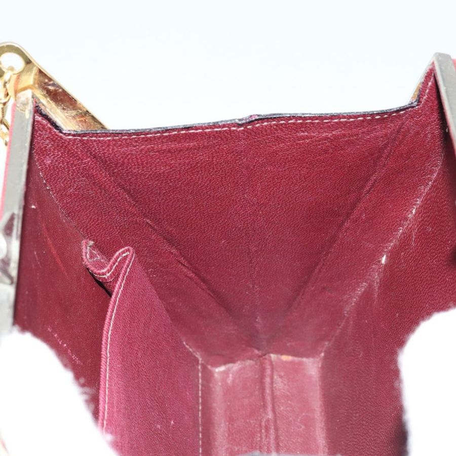 【日本直送】CELINE 馬銜扣鏈單肩包 麂皮 波爾多金 正品 ARZ301V-18
