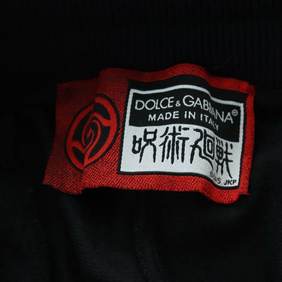 【日本直送】DOLCE&GABBANA D&G x Jujutsu Kaisen 褲子 Toge Inumaki 褲子棉質正品 167073M-10