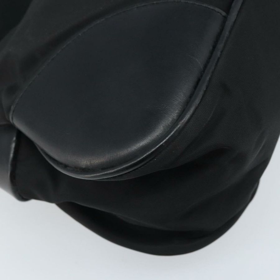 【日本直送】PRADA 單肩包 尼龍 黑色 銀色 正品 ARZ672A-15