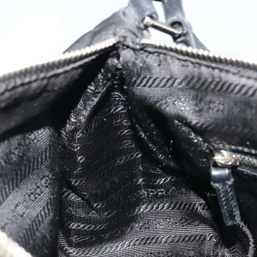 【日本直送】PRADA 單肩包 尼龍 黑色 銀色 正品 ARZ672A-19