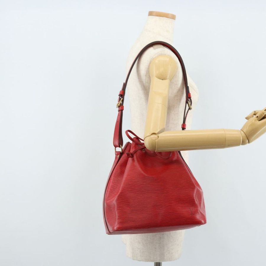 【日本直送】路易威登 Epi Petit Noe 肩背包 紅色 M44107 LV 正品 174504-18