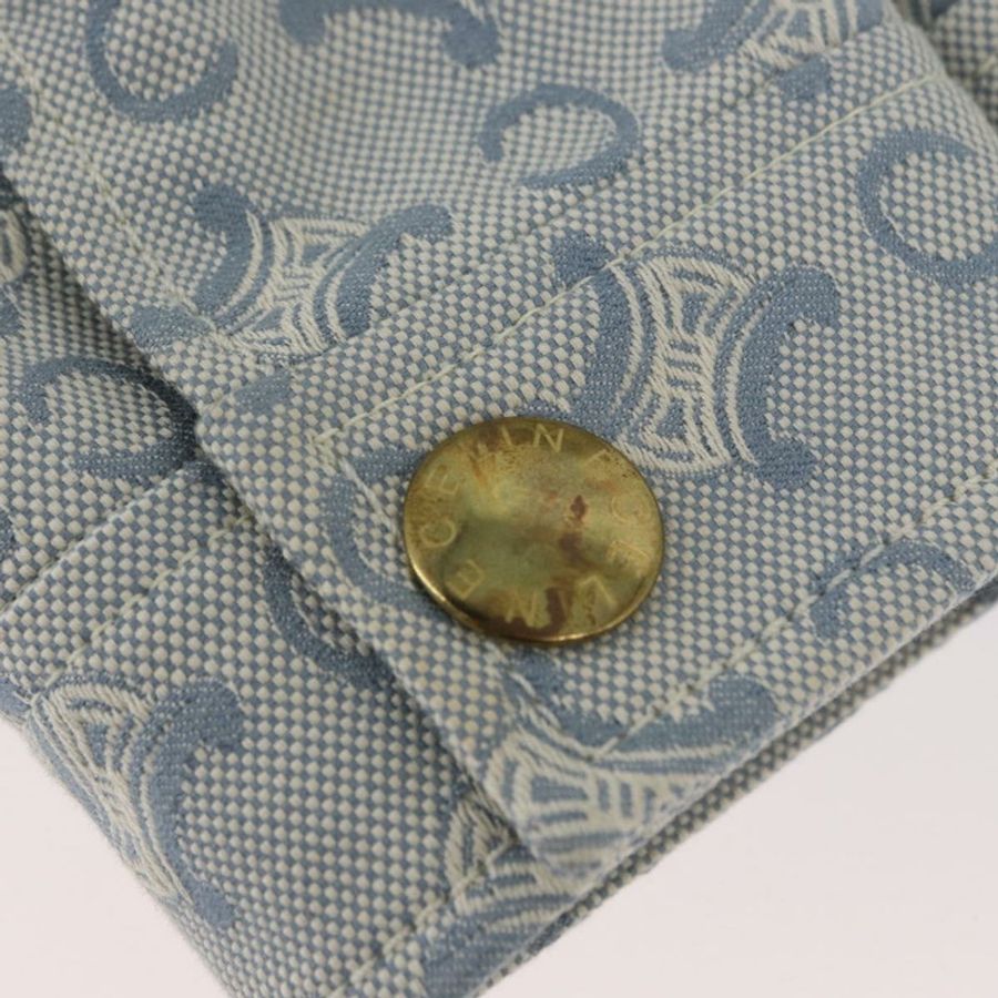 【日本直送】CELINE C Macadam 帆布外套 淺藍色 正品 AMZ552M-6