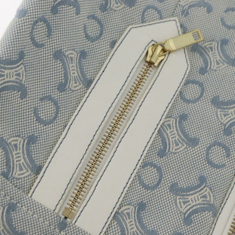 【日本直送】CELINE C Macadam 帆布外套 淺藍色 正品 AMZ552M-9