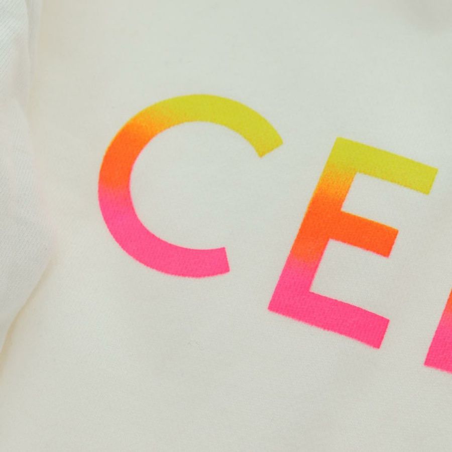 【日本直送】CELINE 連帽衫 純棉 M 白色 正品 174768A-5