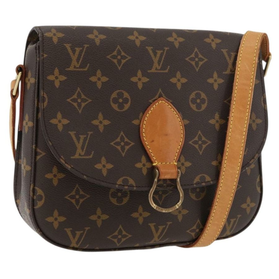 【日本直送】路易威登 Monogram Saint Cloud GM 肩背包 M51242 LV Auth 176784-0