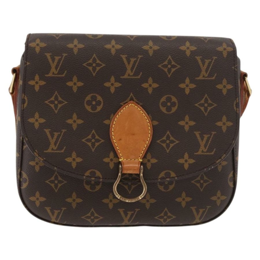 【日本直送】路易威登 Monogram Saint Cloud GM 肩背包 M51242 LV Auth 176784-12