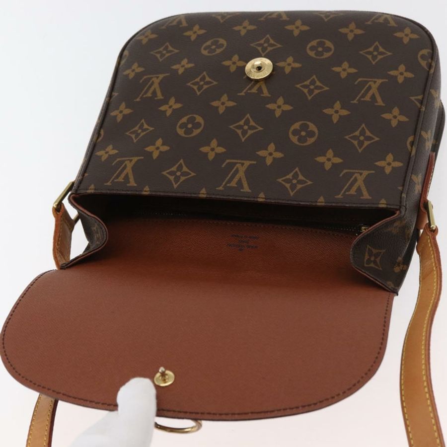 【日本直送】路易威登 Monogram Saint Cloud GM 肩背包 M51242 LV Auth 176784-18