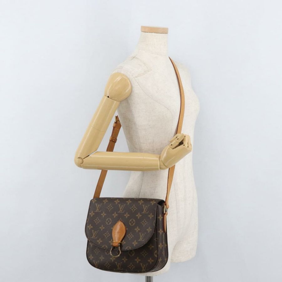 【日本直送】路易威登 Monogram Saint Cloud GM 肩背包 M51242 LV Auth 176784-24