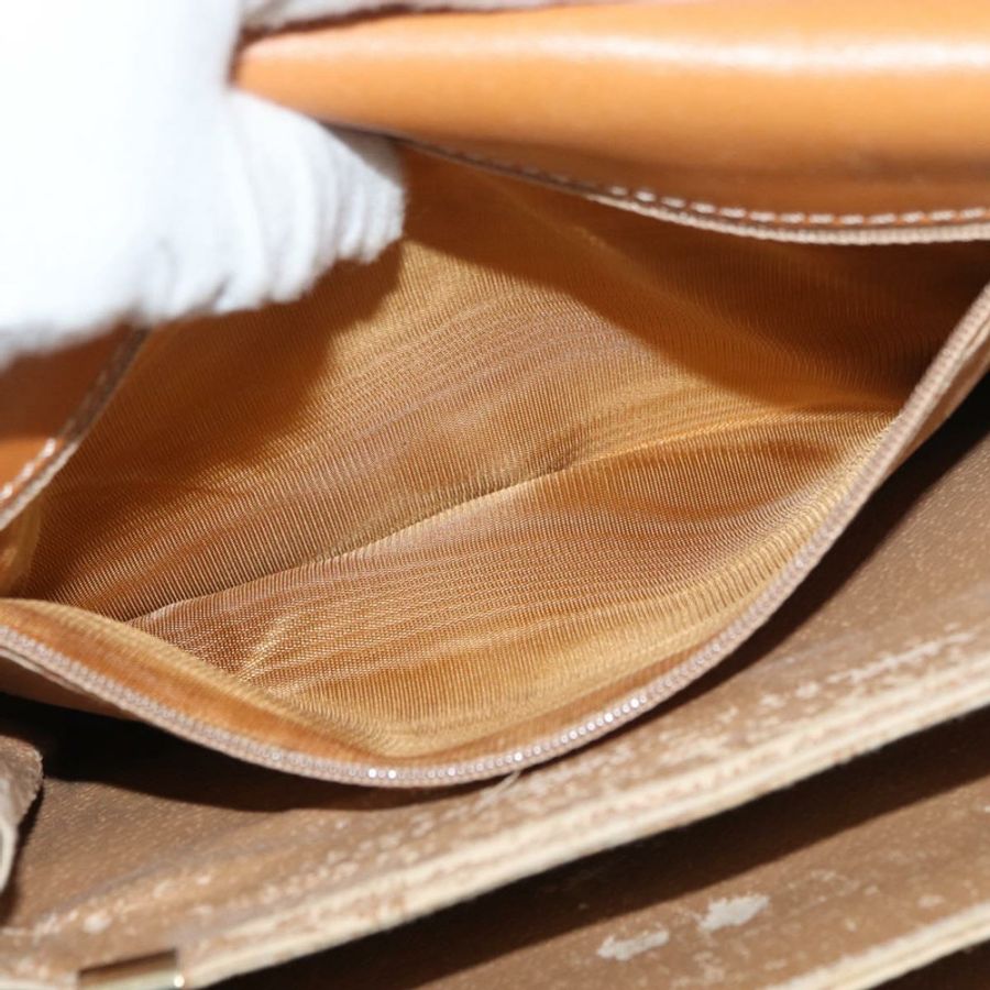【日本直送】CELINE Macadam帆布馬車包 PVC皮革 棕色 金色 正品 177443A-10
