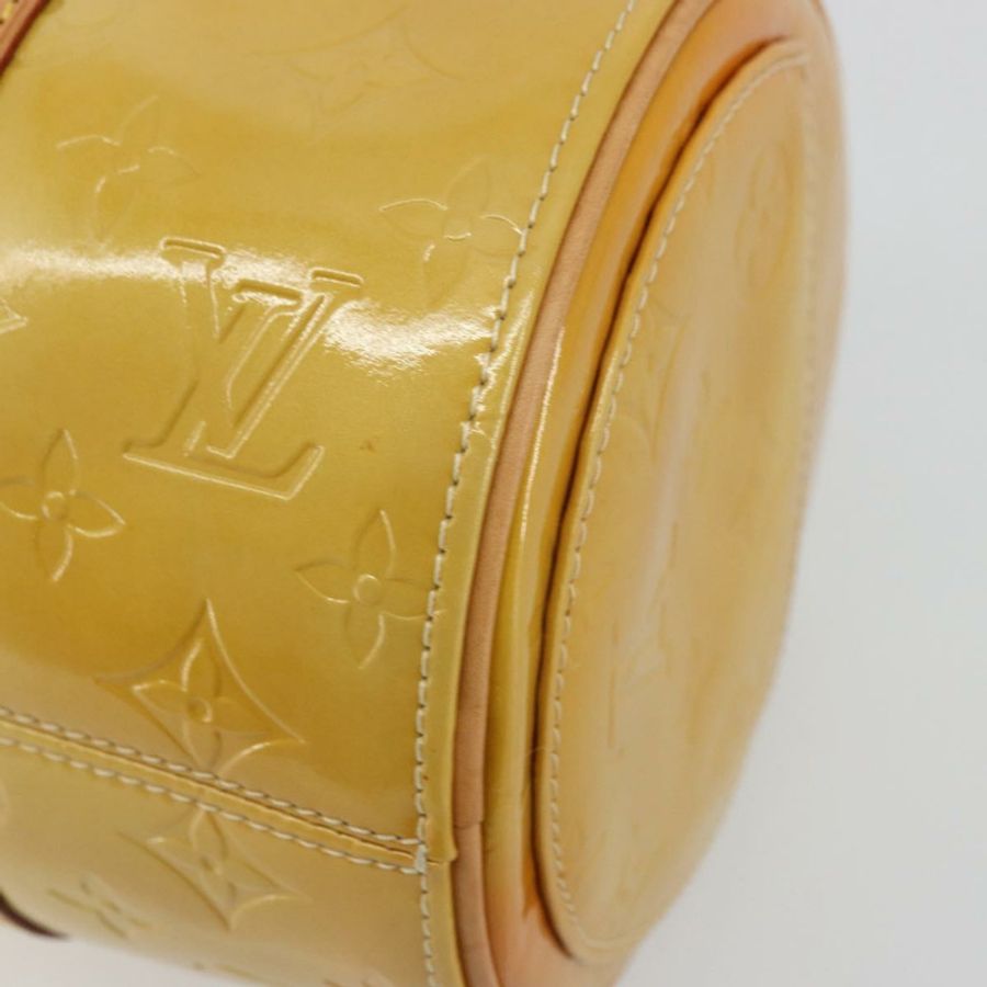 【日本直送】路易威登 Monogram Vernis Bedford 手提包 米色 M91006 LV 正品 177020-15