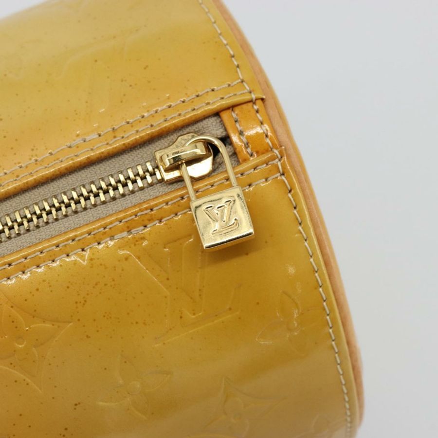 【日本直送】路易威登 Monogram Vernis Bedford 手提包 米色 M91006 LV 正品 177020-17