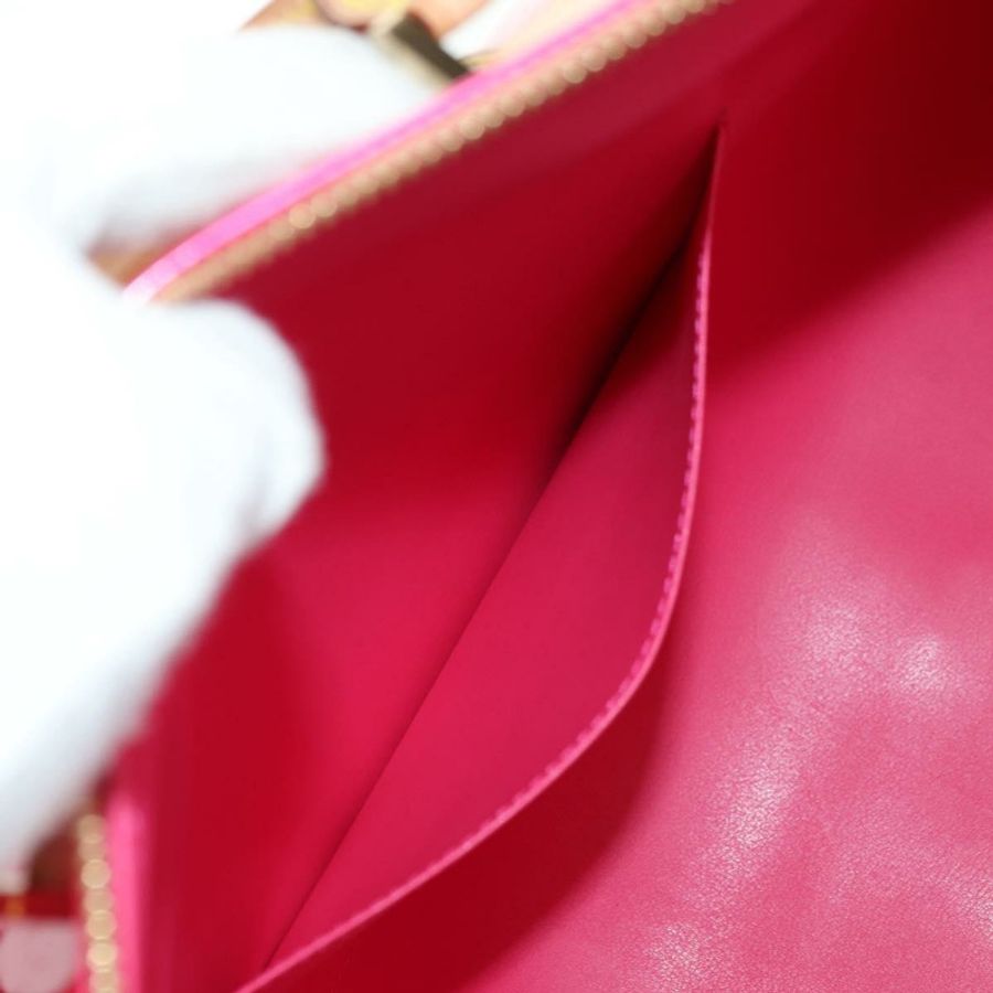 【日本直送】路易威登 Monogram Vernis Mercer 波士頓包 紫紅色 LV 正品 177997SAV-23
