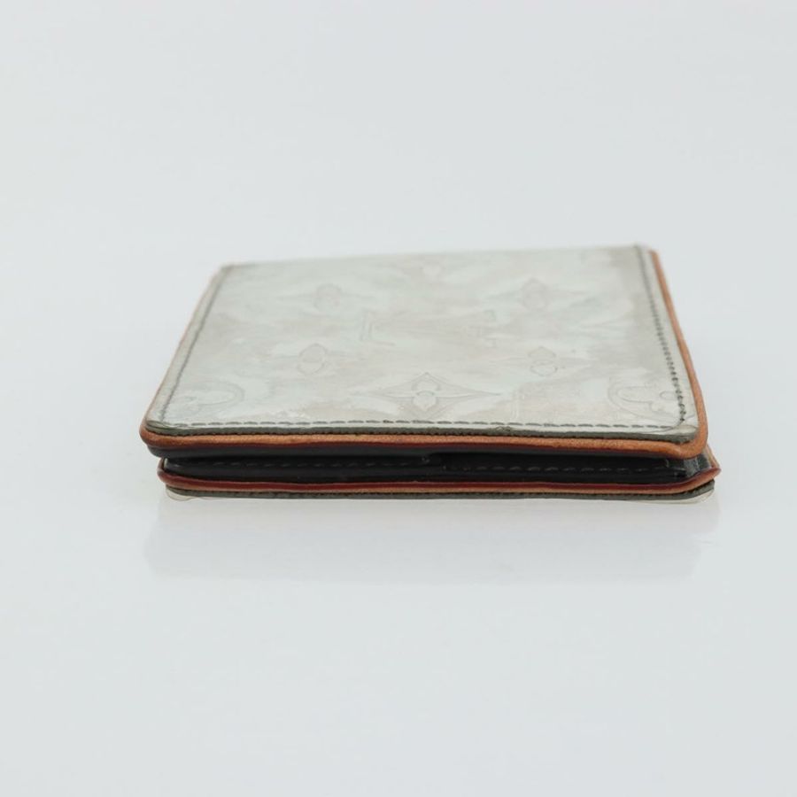 【日本直送】路易威登 (LOUIS VUITTON) Mirror Portefeuille Slender Wallet Silver M80806 LV Auth 170546A-2