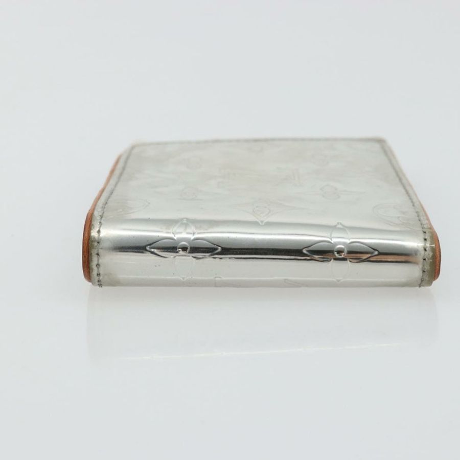 【日本直送】路易威登 (LOUIS VUITTON) Mirror Portefeuille Slender Wallet Silver M80806 LV Auth 170546A-3