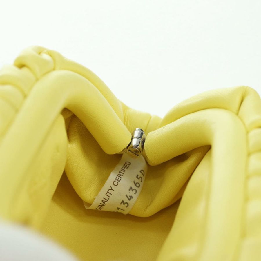 【日本直送】BOTTEGA VENETA 皮革黃色手拿包/單肩包 正品 158228V-20