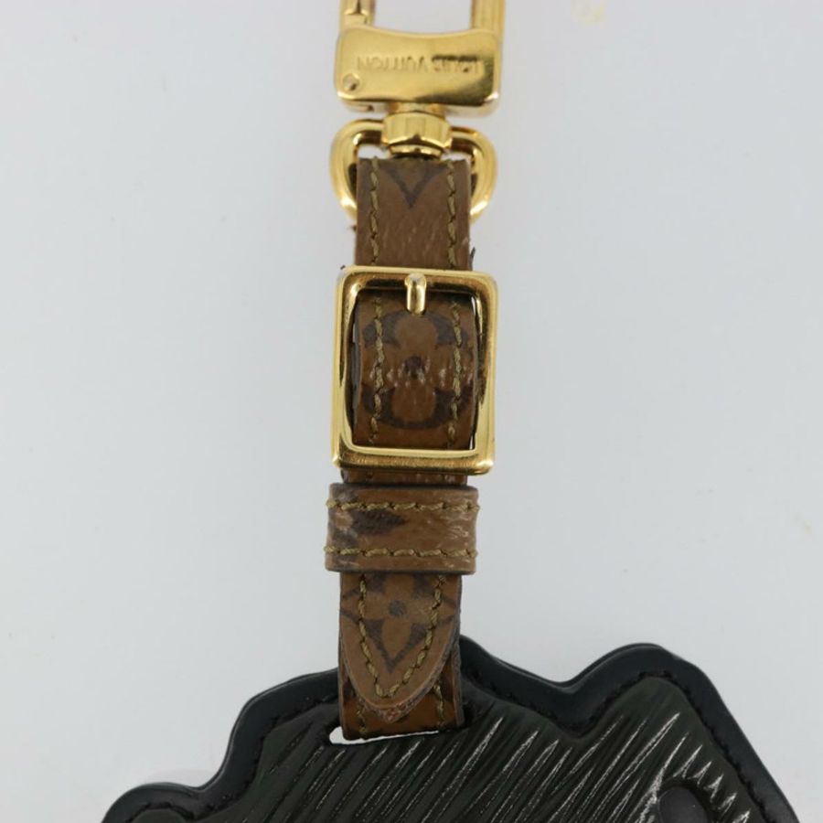 【日本直送】路易威登 Catgram Porte Cles Porto Address Charm 黑色 MP2281 Auth 178090A-2