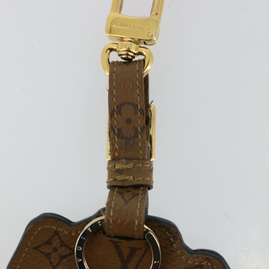 【日本直送】路易威登 Catgram Porte Cles Porto Address Charm 黑色 MP2281 Auth 178090A-6