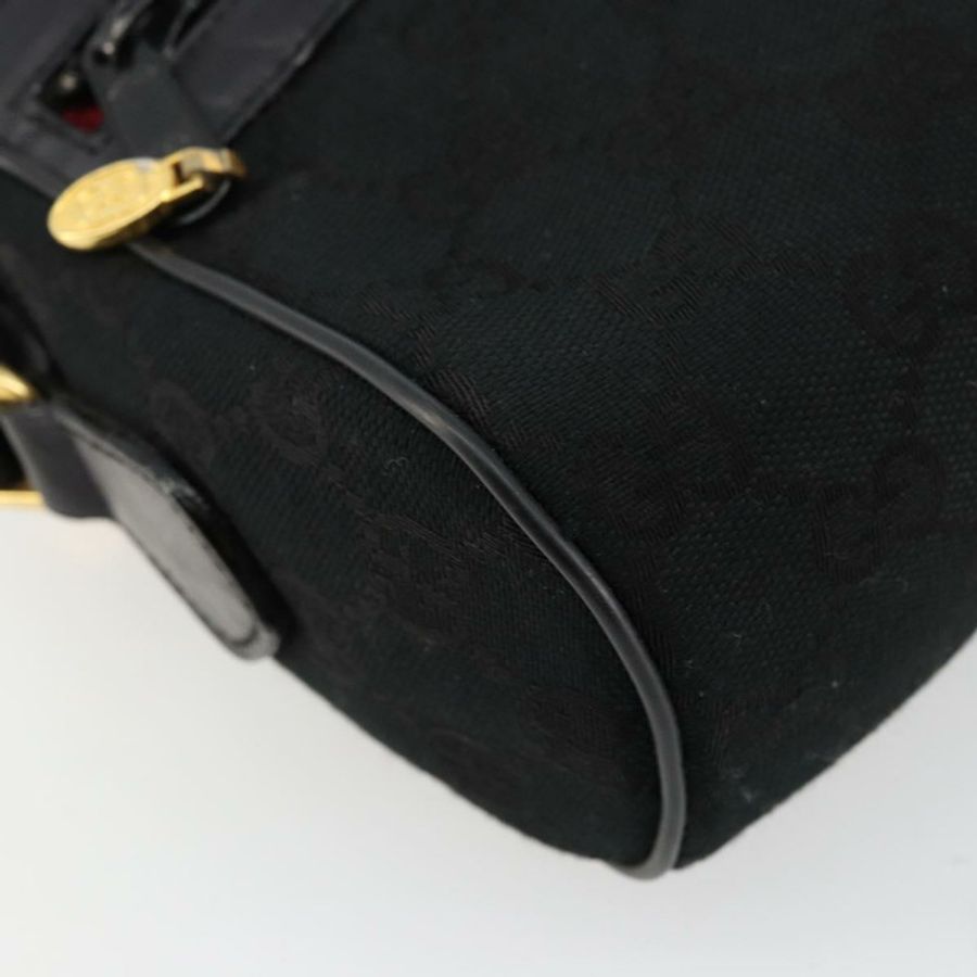 【日本直送】GUCCI GG帆布織帶雪莉線單肩包 黑色 紅色 綠色 正品 178590A-13