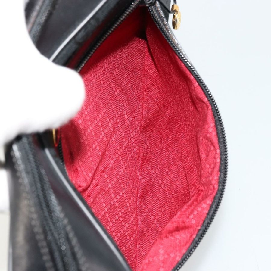 【日本直送】GUCCI GG帆布織帶雪莉線單肩包 黑色 紅色 綠色 正品 178590A-21