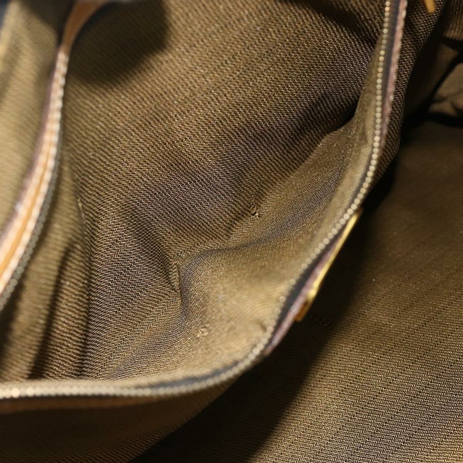 【日本直送】FENDI Zucca帆布手提包 黑色棕色 正品 178688A-20