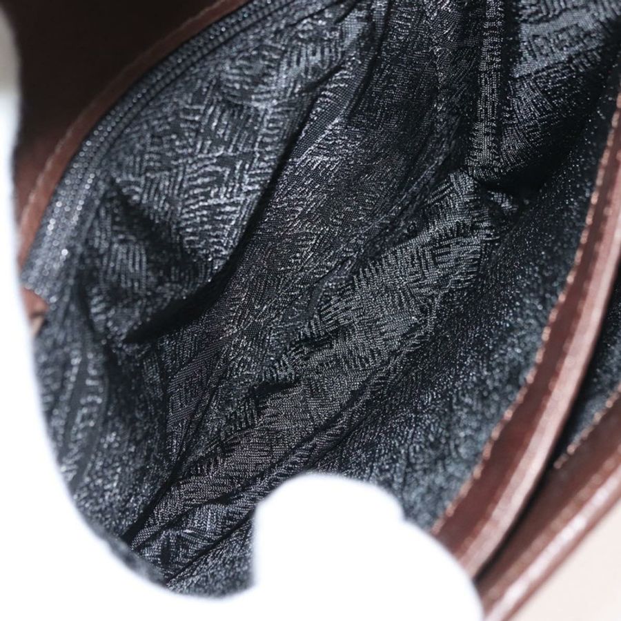 【日本直送】BOTTEGA VENETA INTRECCIATO 手袋 皮革 2way 棕色 金色 Auth 178526A-10