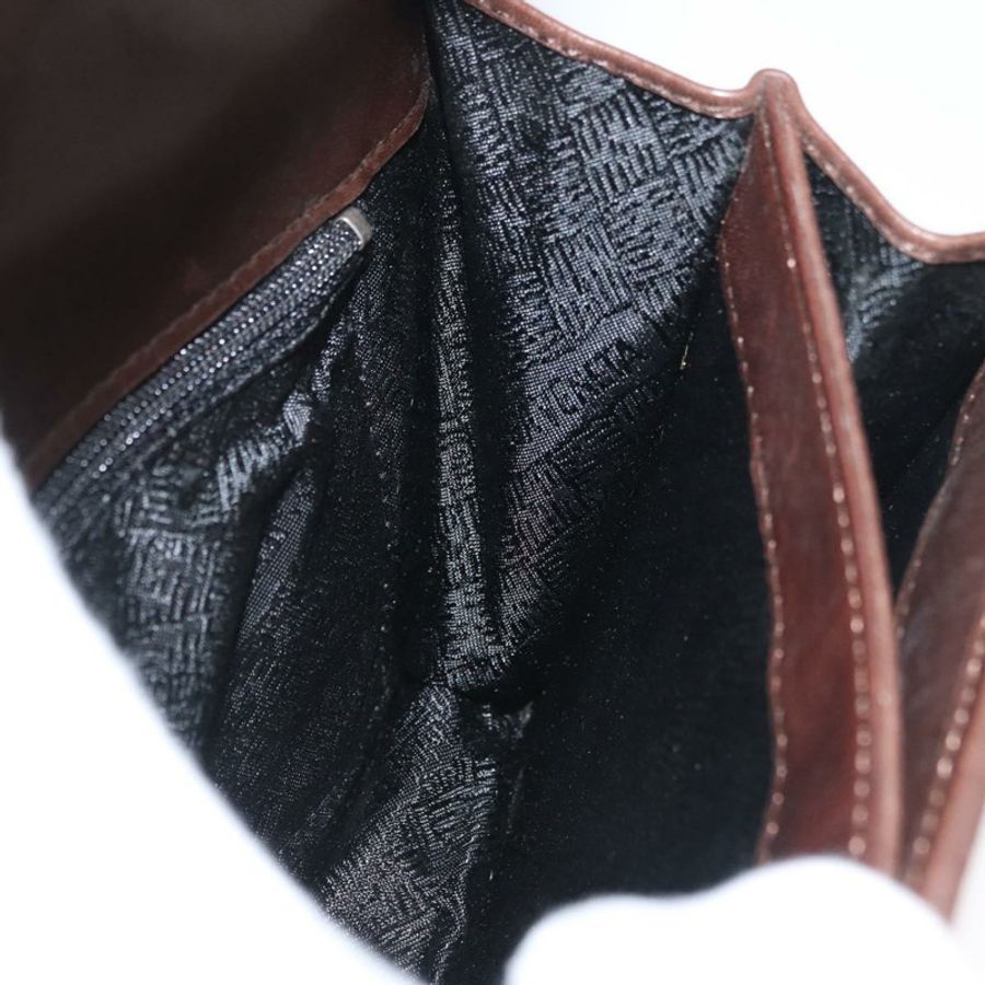 【日本直送】BOTTEGA VENETA INTRECCIATO 手袋 皮革 2way 棕色 金色 Auth 178526A-19