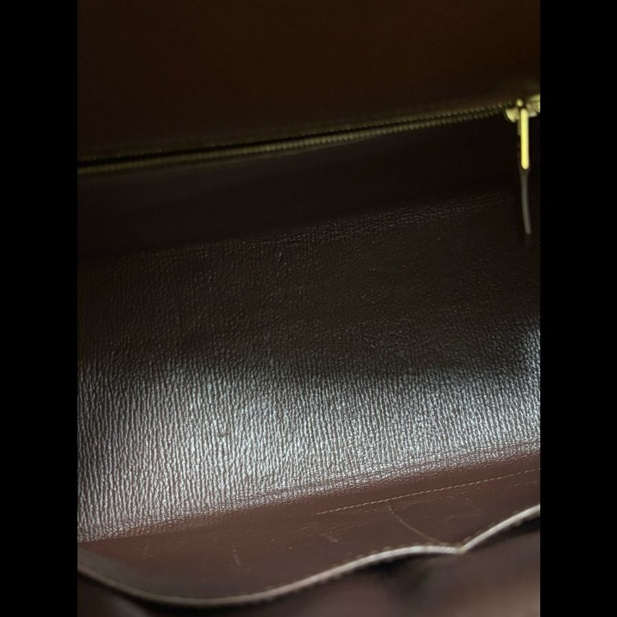 Hermes Kelly 35
巧克力色金扣
Epsom皮-4