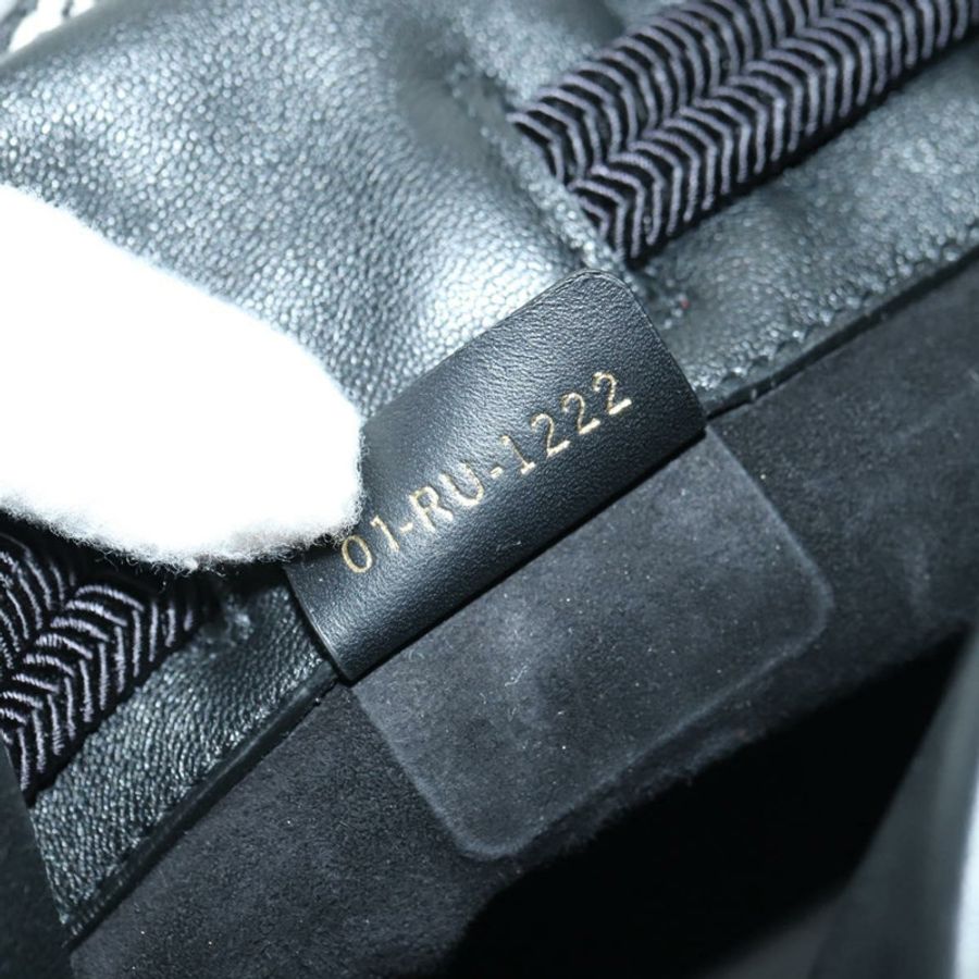 【日本直送】Christian Dior 黑色金色皮革肩背包,正品編號 178502SM-11