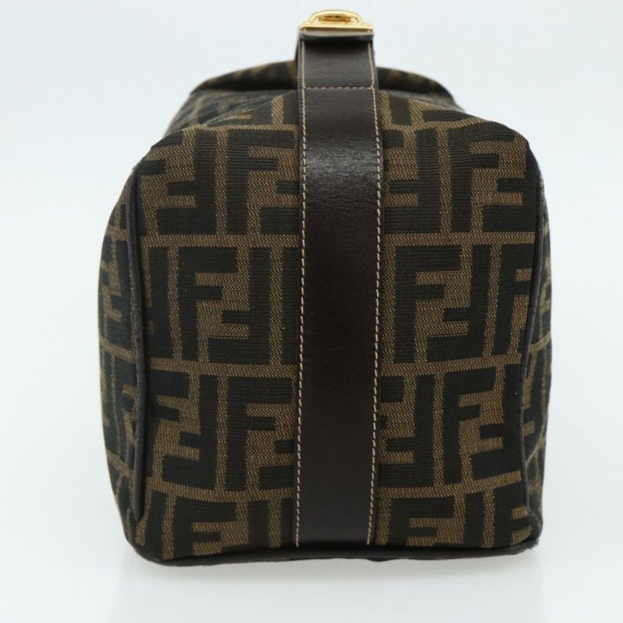【日本直送】FENDI Zucca帆布化妝包 棕色 黑色 正品 178970-2