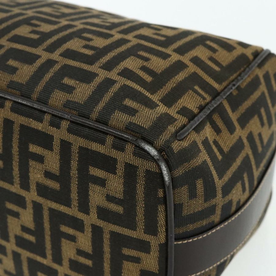 【日本直送】FENDI Zucca帆布化妝包 棕色 黑色 正品 178970-7