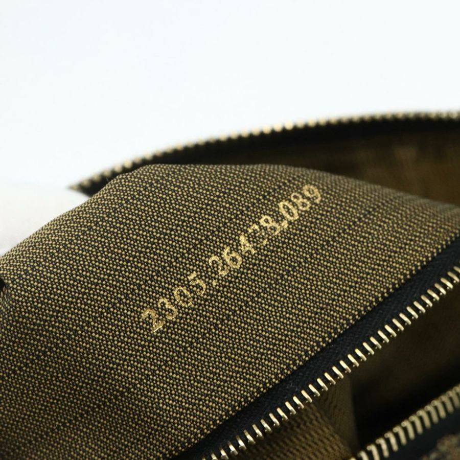 【日本直送】FENDI Zucca帆布化妝包 棕色 黑色 正品 178970-11