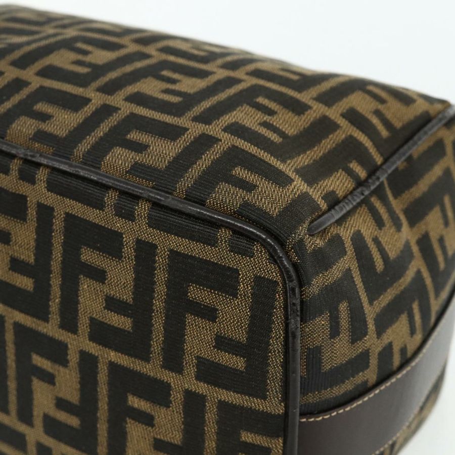 【日本直送】FENDI Zucca帆布化妝包 棕色 黑色 正品 178970-13