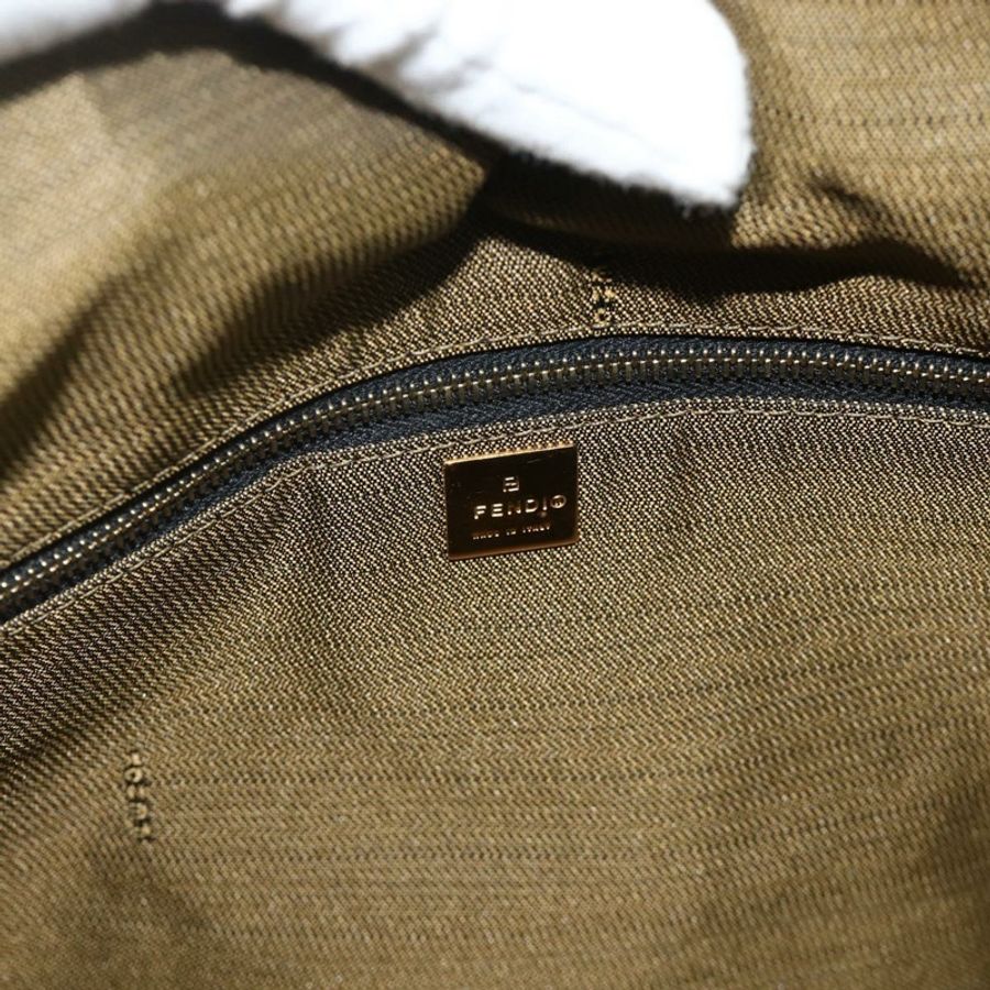 【日本直送】FENDI Zucca帆布化妝包 棕色 黑色 正品 178970-16