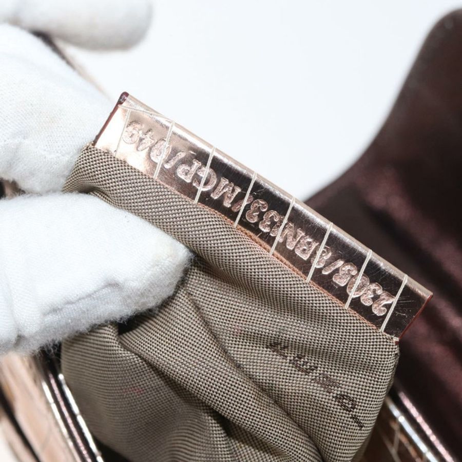 【日本直送】FENDI 手提包 漆皮 青銅金色 正品 179053A-11