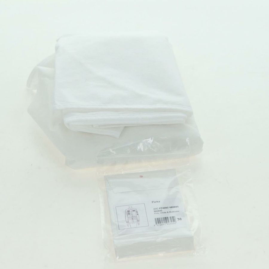 【日本直送】香奈兒粉紅絲羽絨外套 23C P74093 CC Auth 179165SAM-20