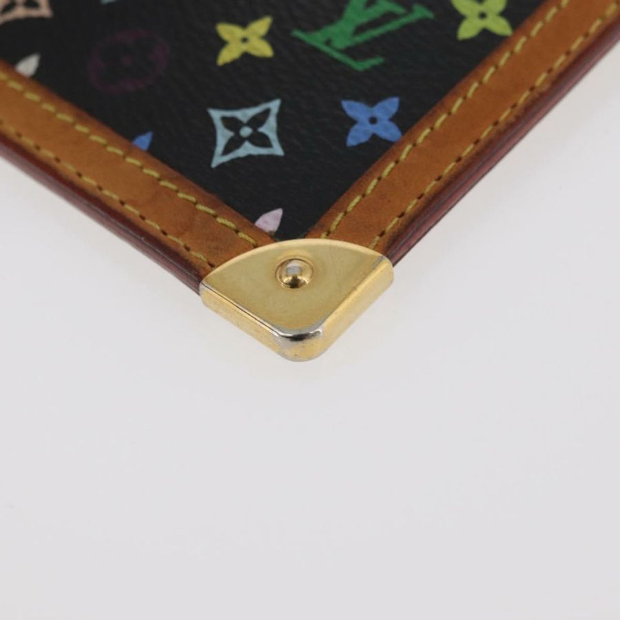 【日本直送】路易威登 Monogram Multicolor Pochette Cles 手拿包 黑色 M13664 正品 BA12619A-13